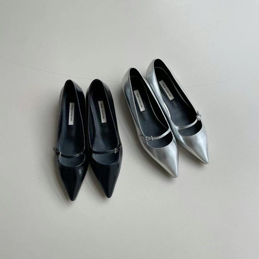 Clement pointed-toe flats